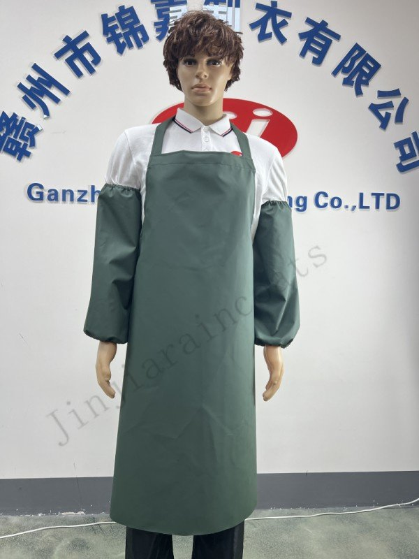 Custom Heavy Duty Car Wash Vinyl PVC Work Apron Waterproof and Oil Proof