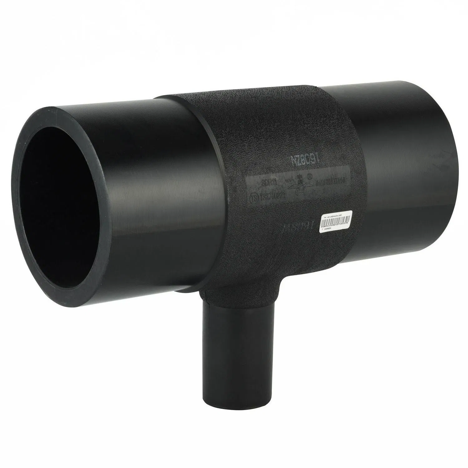 Factory Price HDPE Fittings Buttfusion Equal Tee PE100 for Gas or Water