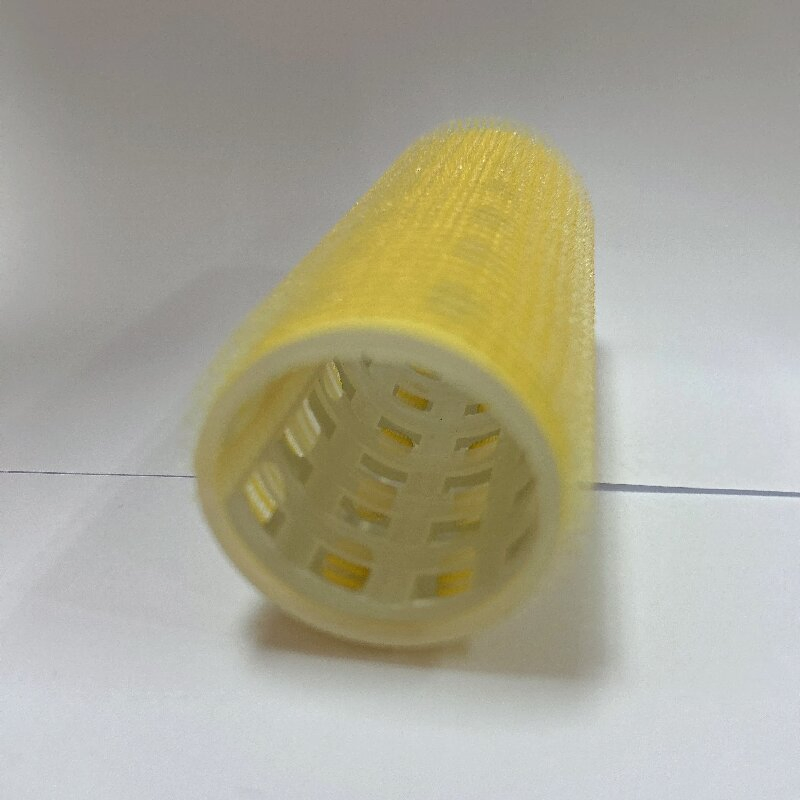 Прозрачные бигуди с алюминиевым стержнем для завивки