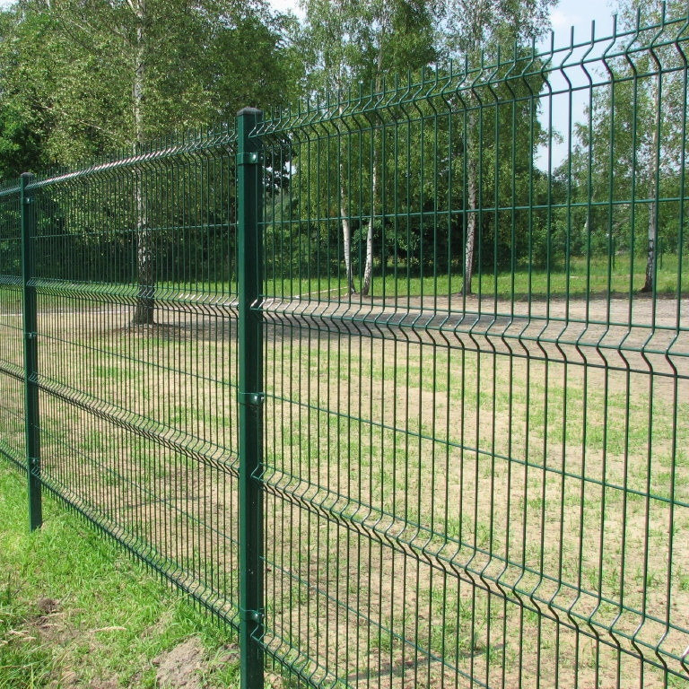 China Exporting PVC Coated 3D Wire Mesh Fencing