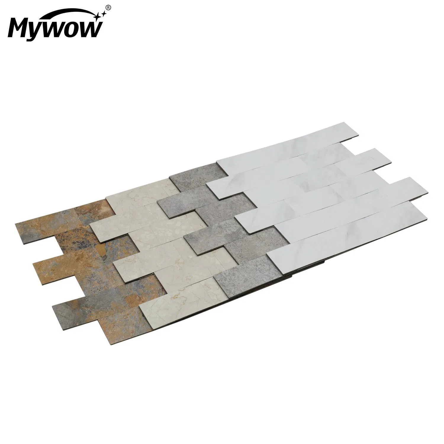 Самоклеящаяся плитка ПВХ для стен и потолка