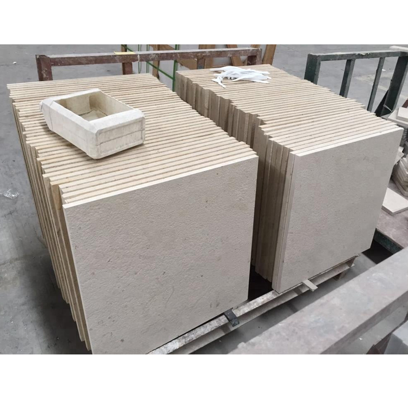 White Limestone for Wall Cladding and Flooring Tiles