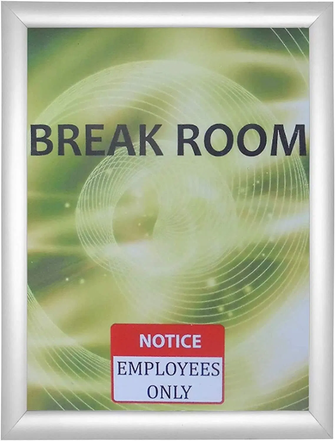 Aluminum Brushed Silver Snap Frame Advertising Display Poster Holding Poster Frame