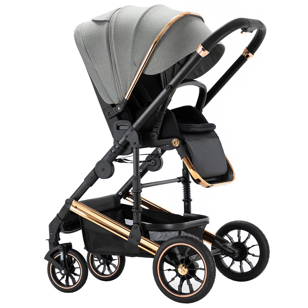 Good Sun Protection Lightweight Portable 3 in 1 Baby Pram