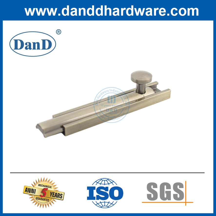 Excellent Quality Adjustable Manufacturer Tower Door Bolt Hardware for Timber Door