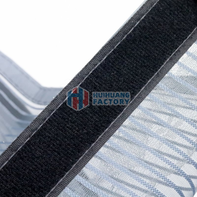 Enhanced Magnetic Door Curtain for Insect Protection and Easy Access