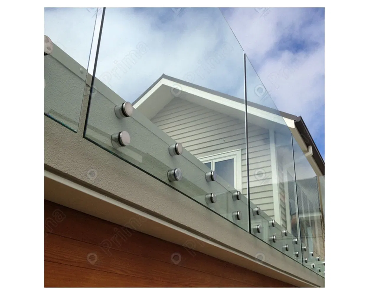 Orient Fast Shipping Stainless Steel Balustrade Glass Fence Railing Standoff Balcony Handrail