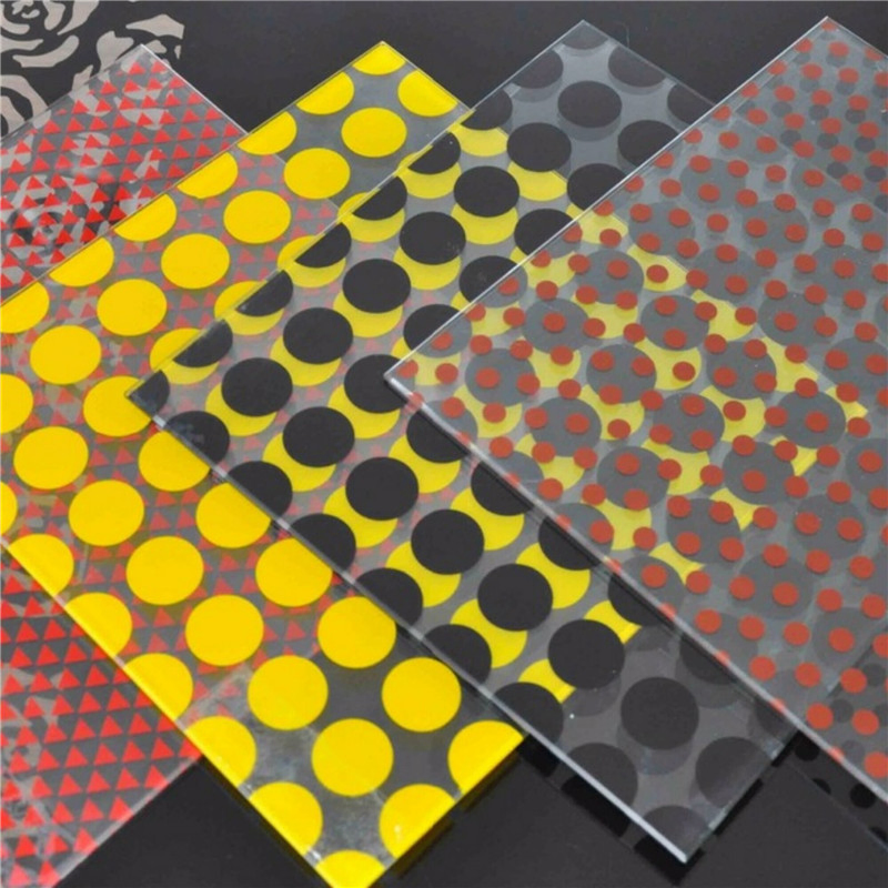 Silkscreen Printing Tempered Glass for Board Wholesale China Glass Factory