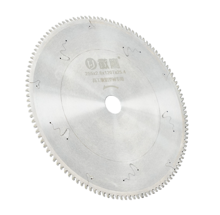 High Rigidity Huiying Tools 255mm 120t High-Grade Precision Aluminum Cutting Wear Resistant Saw Blade