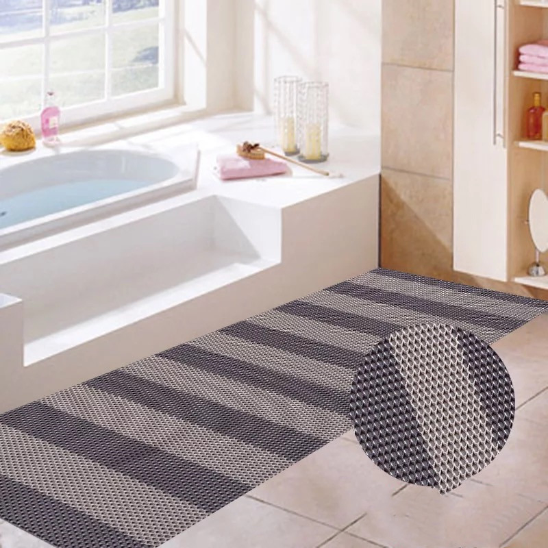 Hollow PVC Environmentally Friendly Non-Slip Bathroom Kitchen Pool Floor Mat