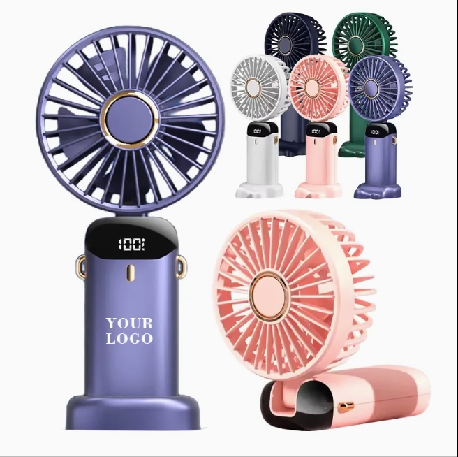 Creative Desktop Ventilador: Portable USB Charging Mini Fan with Flower Fairy Design