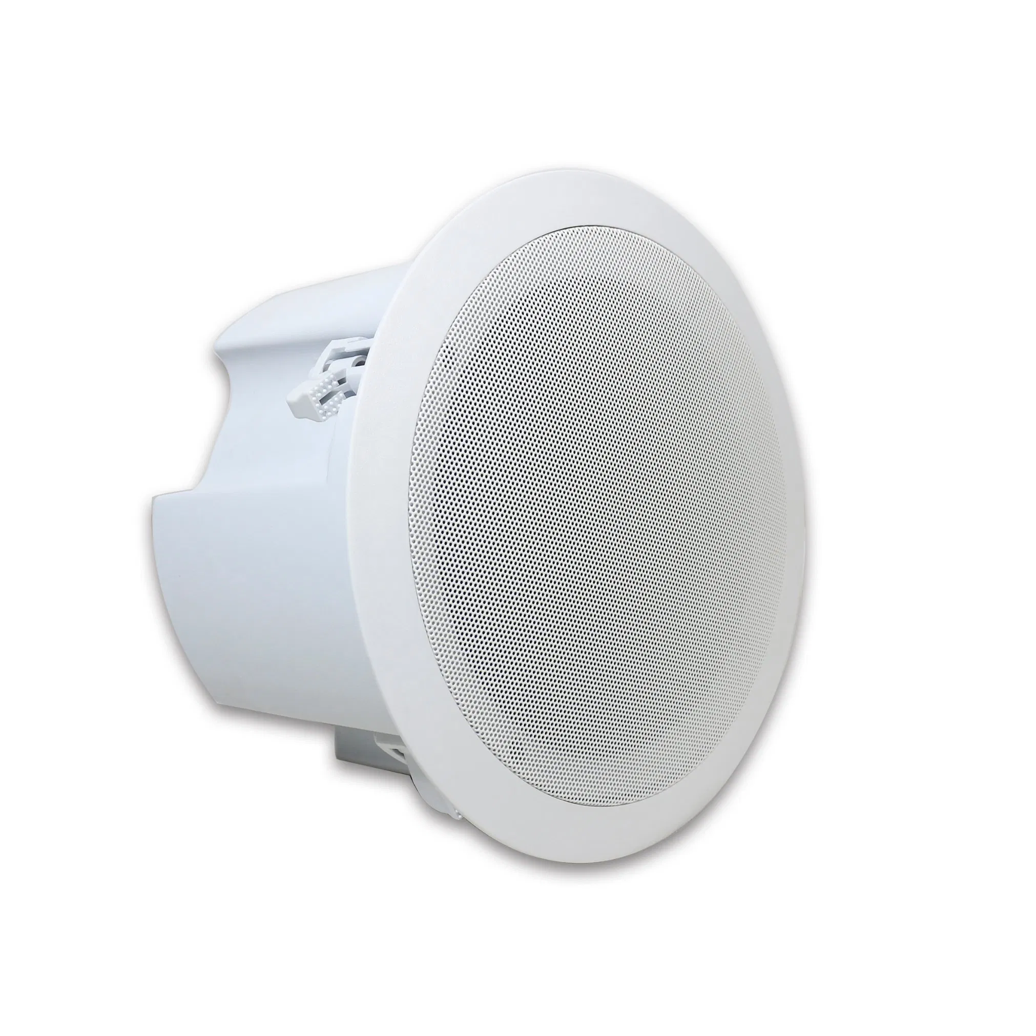 8-Inch WiFi &amp; Bt Multi-Room Audio System 2X60W ABS Coaxial Wireless Active Ceiling Speakers in Pair Controlled by APP