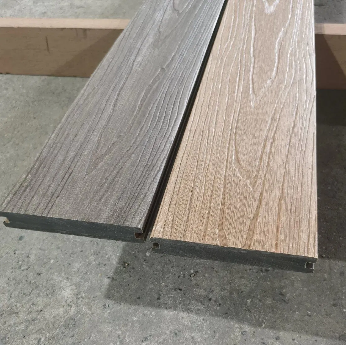 Ocox Sell Well New Pwc Wood Composite Board WPC Decking Floor Interlocking Tiles Outdoor