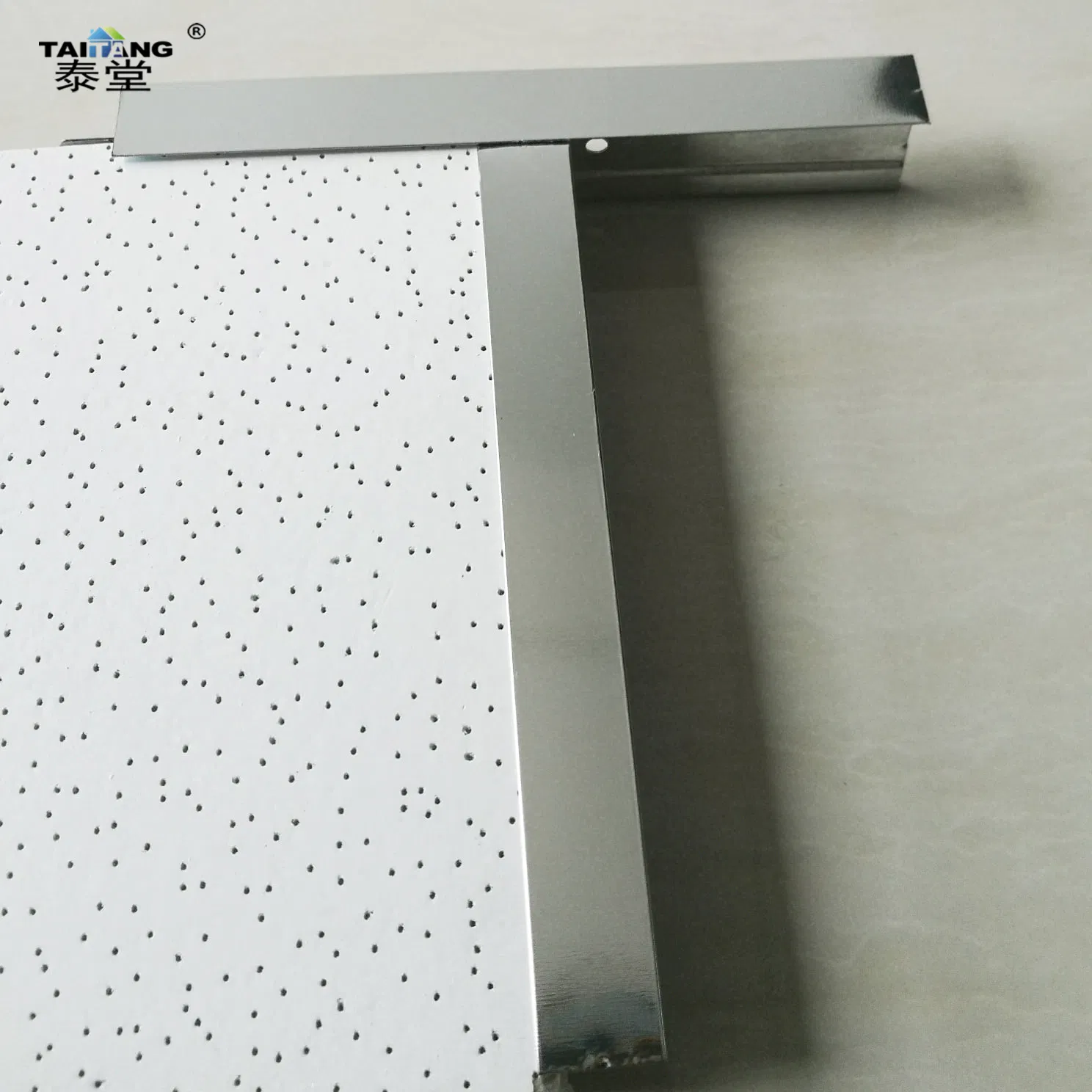 USA Black Ceiling Tiles 60 X 60 Accoustic Fiberboard Drop T Bar Ceiling Tiles 2X2
