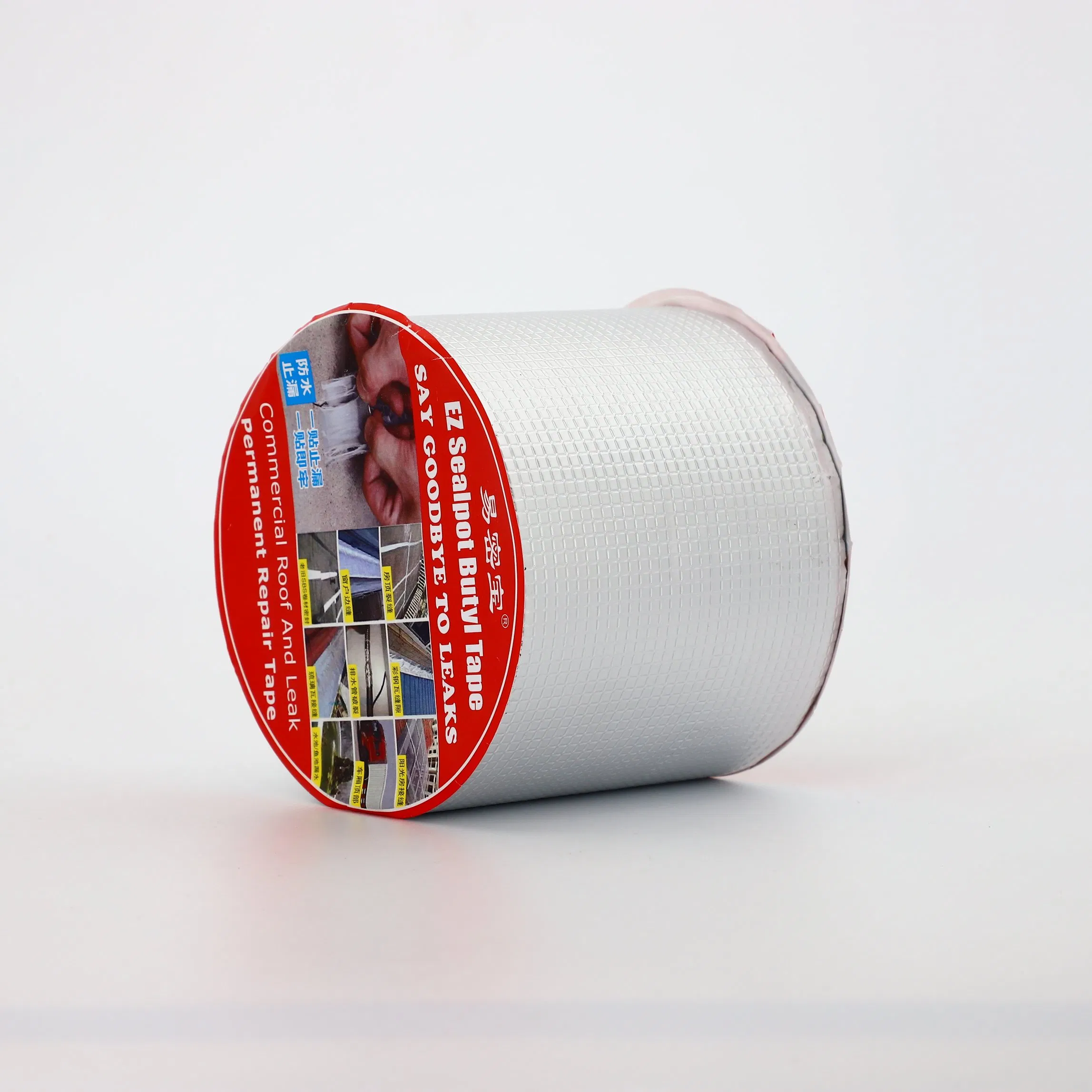 Custom Muti-Use Aluminum Foil Rubber Sealing Roof Flashing Butyl Mastic Tape