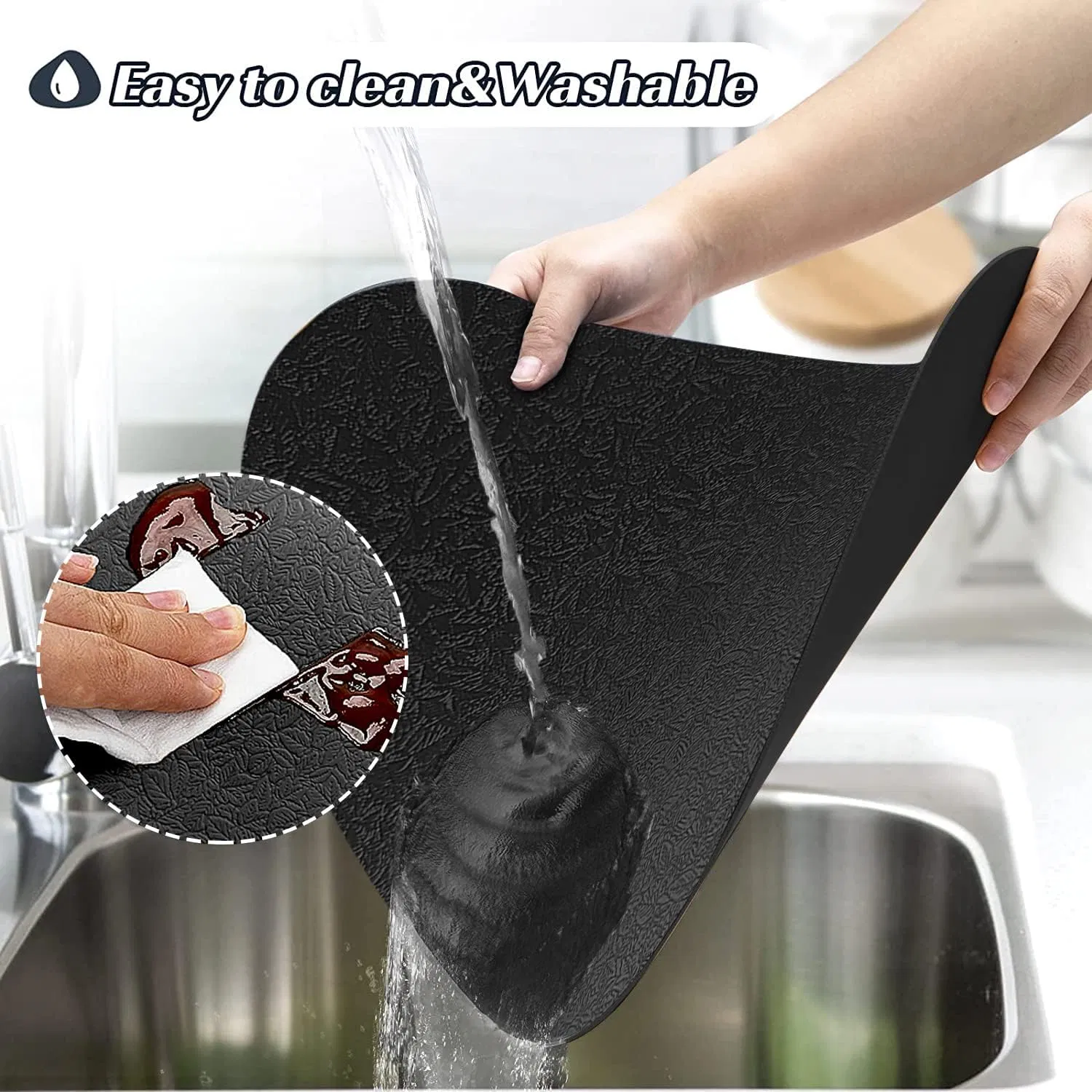 Термостойкий силиконовый коврик для кухни