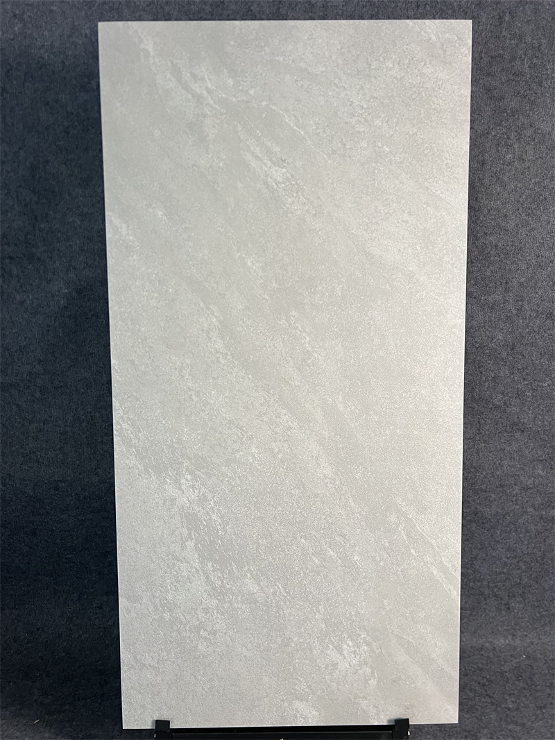 Керамогранитная плитка 600x1200 мм серая под камень