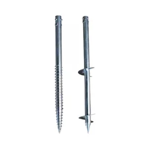 Galvanized Stirrup Fence Post Anchors Base Ground Anchor