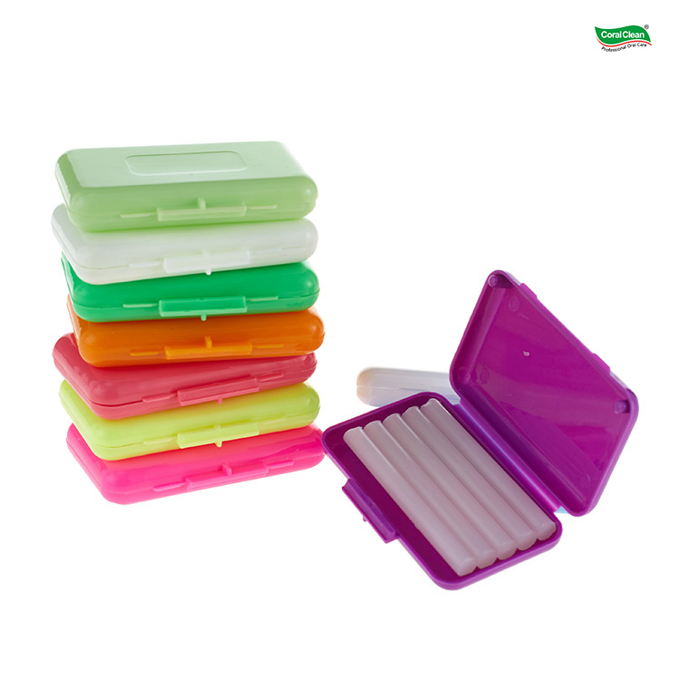 Manufacturer Dental Supplies Equipment Oral Scented Orthodontic Wax Ortho Braces Wax Pattern Dental Material Product Wax Tip