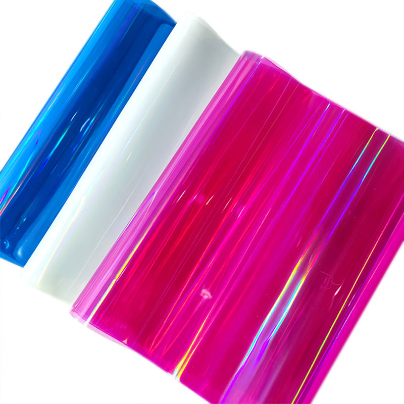 Livinyl Home Decoration Privacy Protection Dichroic Frost Vinyl Roll Frosted Glass Self-Adhesive Window Tint Rainbow Film