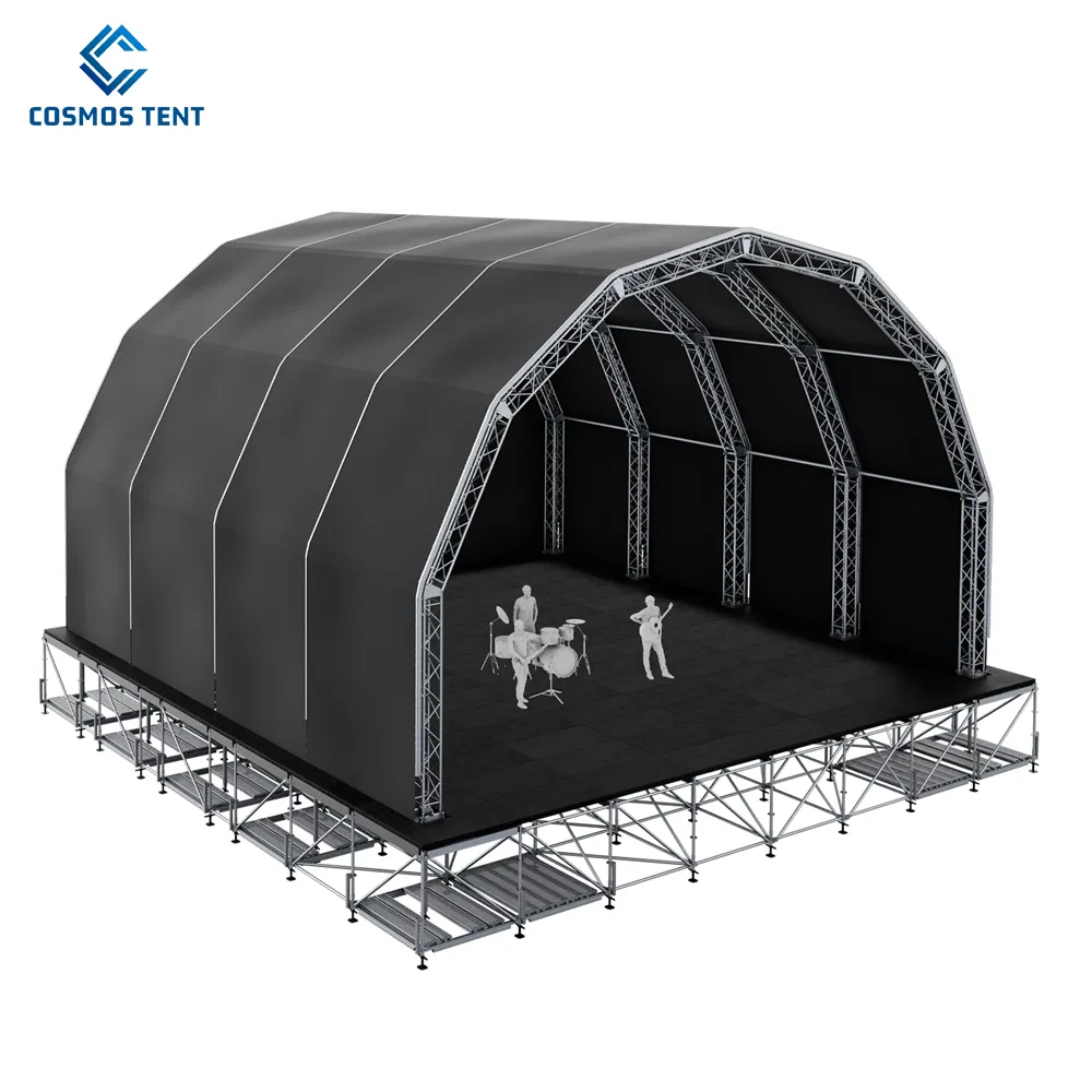 Aluminum Outdoor Event Truss System Concert Roof Truss for Hanging Speakers