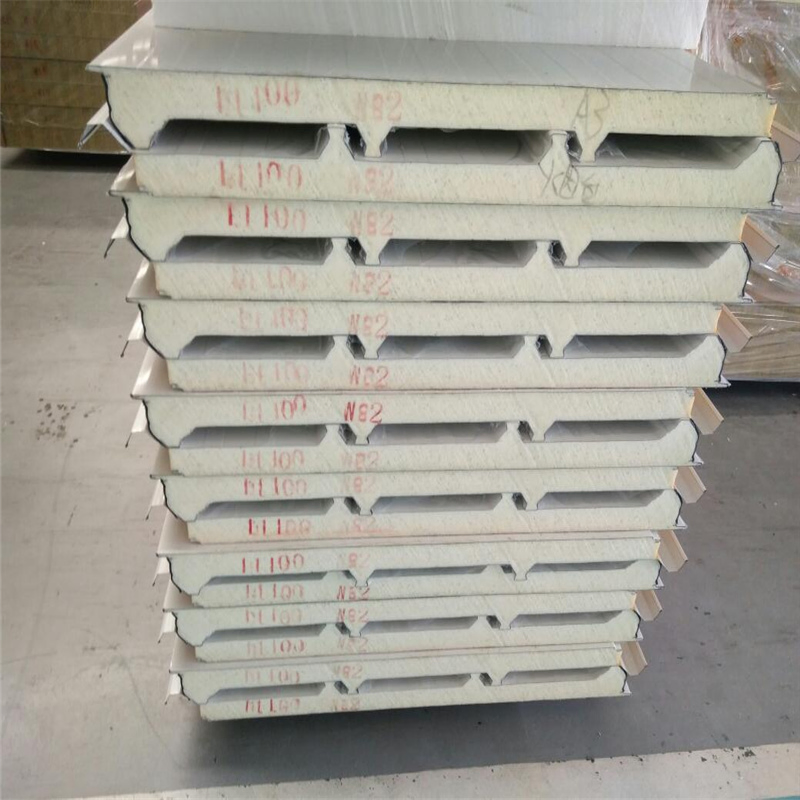 Factory Price PU/PIR/EPS/Rock Wool Fireproof Steel Sandwich Panel for Wall Panel/Roof Panel/Warehouse