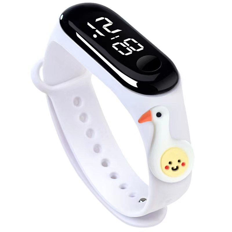 Digital LED Watch for Children, Waterproof Electronic Watch for Students, Can Swim;