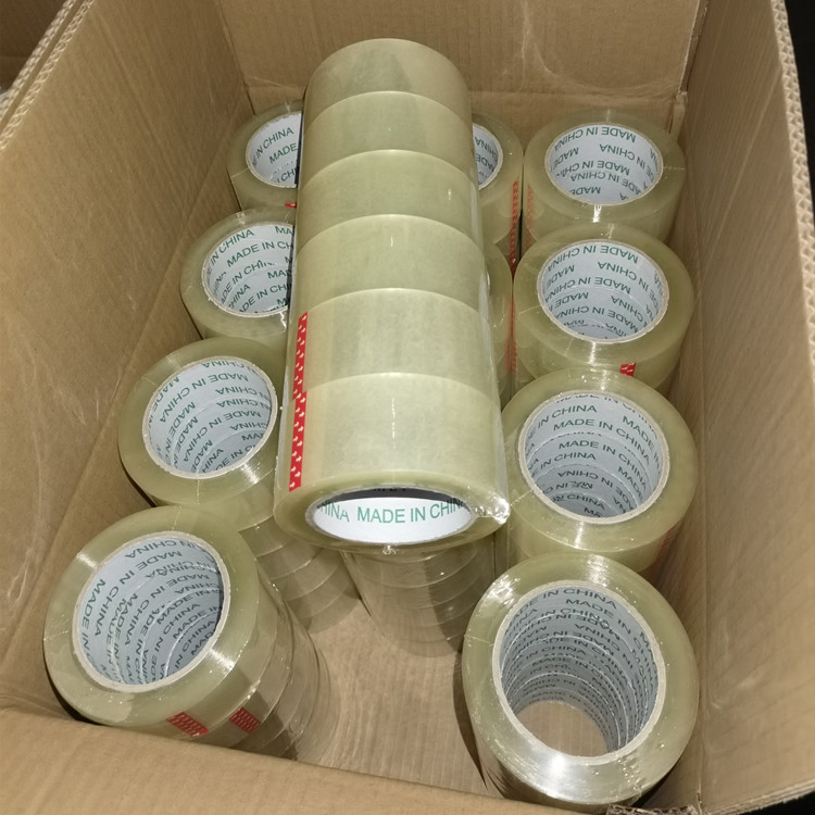 Flat Shrink Clear BOPP Adhesive Packing Tape