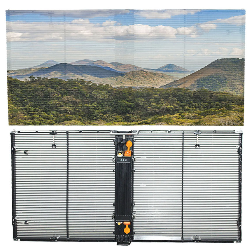 Ultra-Clear Indoor and Outdoor Transparent LED Display Screen