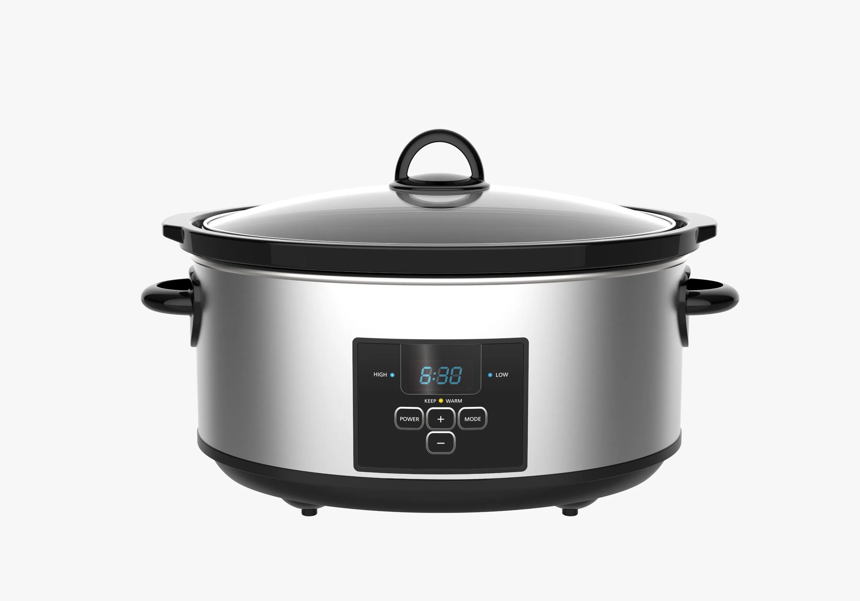 Large Capacity 7qt Slow Cooker with Programmable Settings