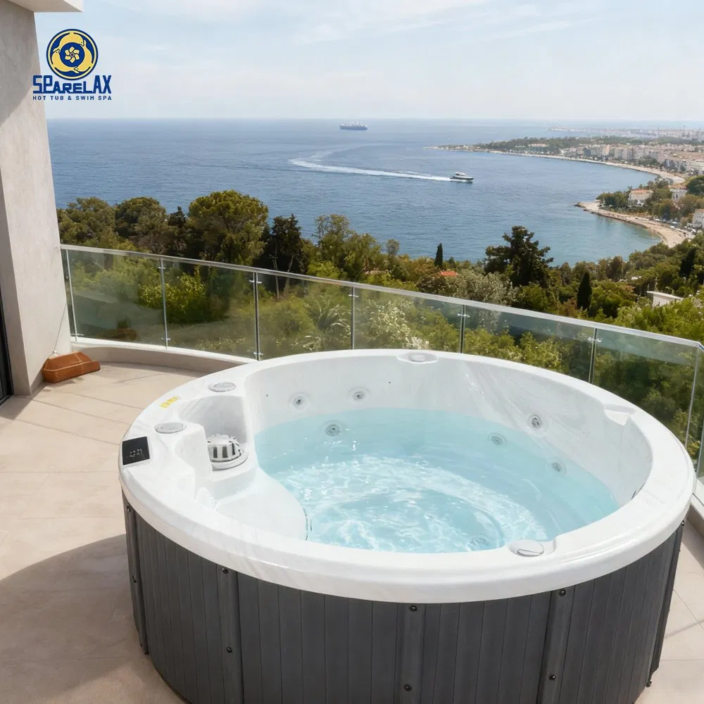 Деревянная ванна для ног с гидромассажем Sparelax A400