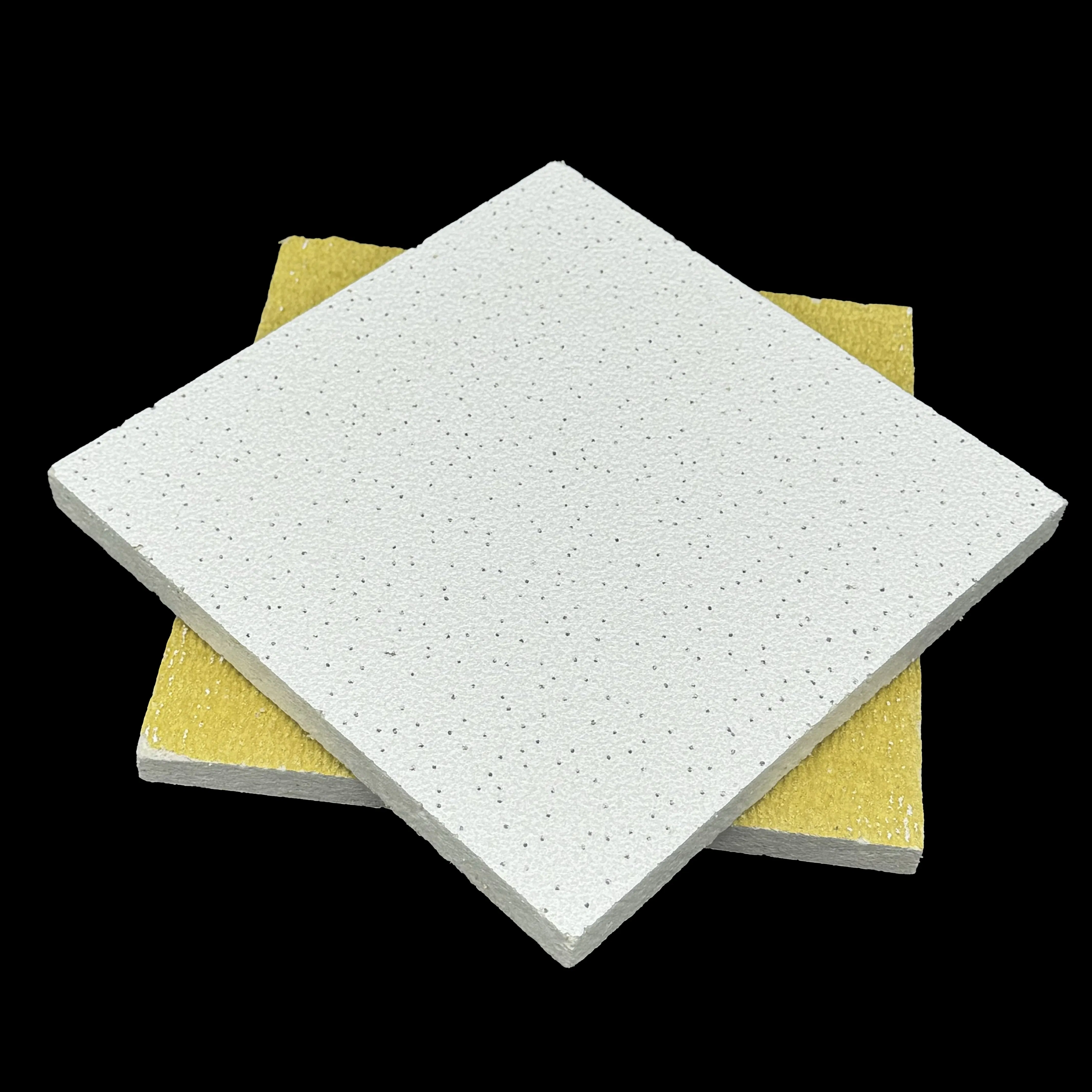 Sand Texture Micro Hole Mineral Fiber Ceiling Tile for Commercial Ceilings with Acoustic Performance