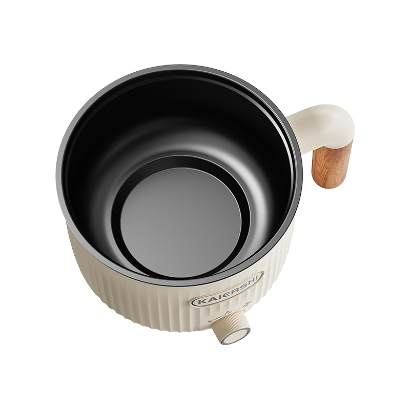 Custom Logo Electric Cooking Pot Multifunctional Frying Pan All-in-One Small Hot Pots with Steamer