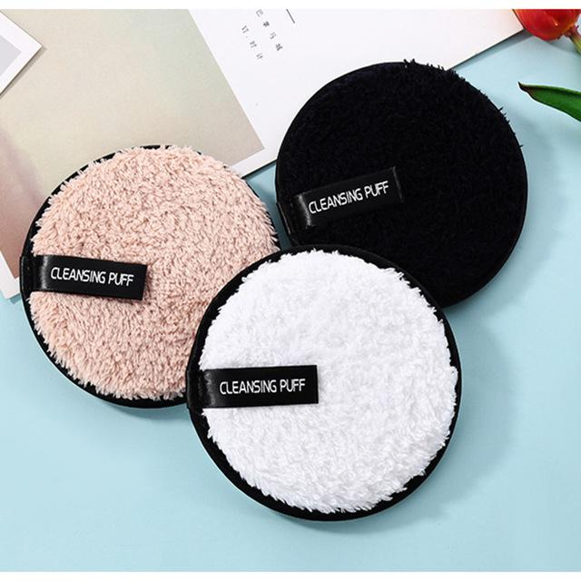 Hot Selling in Austria Lazy Water Cleansing Washable Reusable Make up Remover Pad Sponge Face Cleansing Makeup Remover Pads