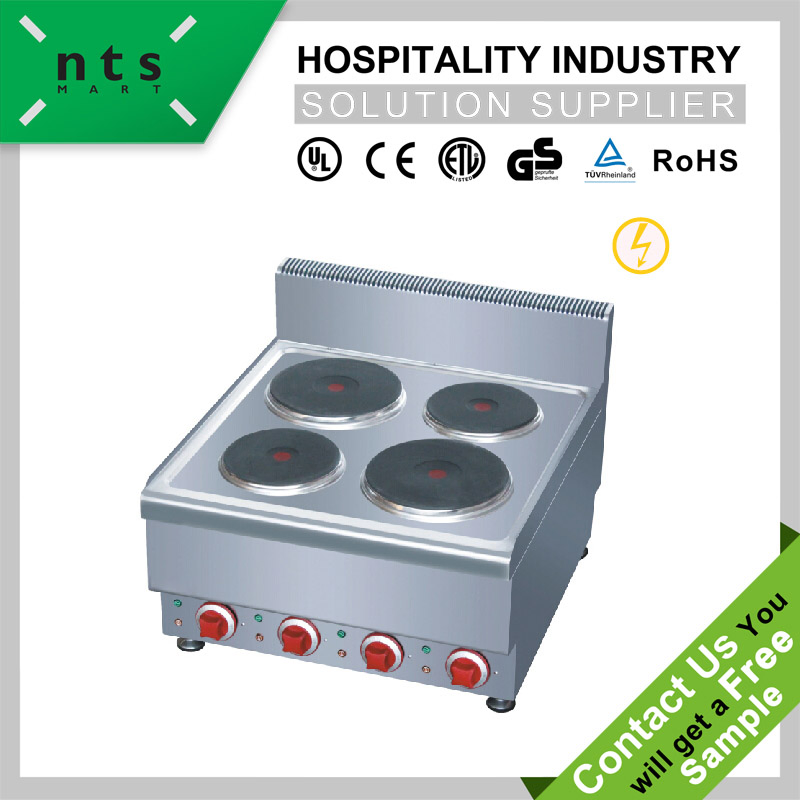 Commercial Kitchen Equipment 4 Electric Cooker for Hotel and Restaurant