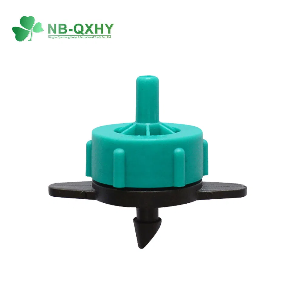 Flux 2L/H 8L/H Drip Irrigation Emitter Black Detachable Dripper for Garden