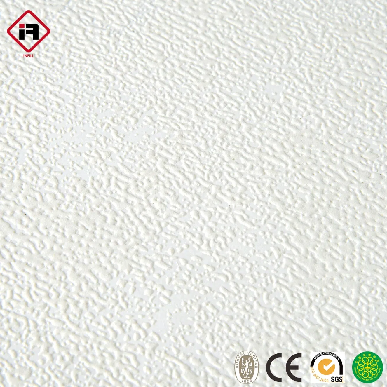 3D PVC Foam Insulation Wall Home Decoration Weaving Texture White Paintable Wallpaper Non Woven Wood Vinyl Back Wallcovering Wall Paper for Walls