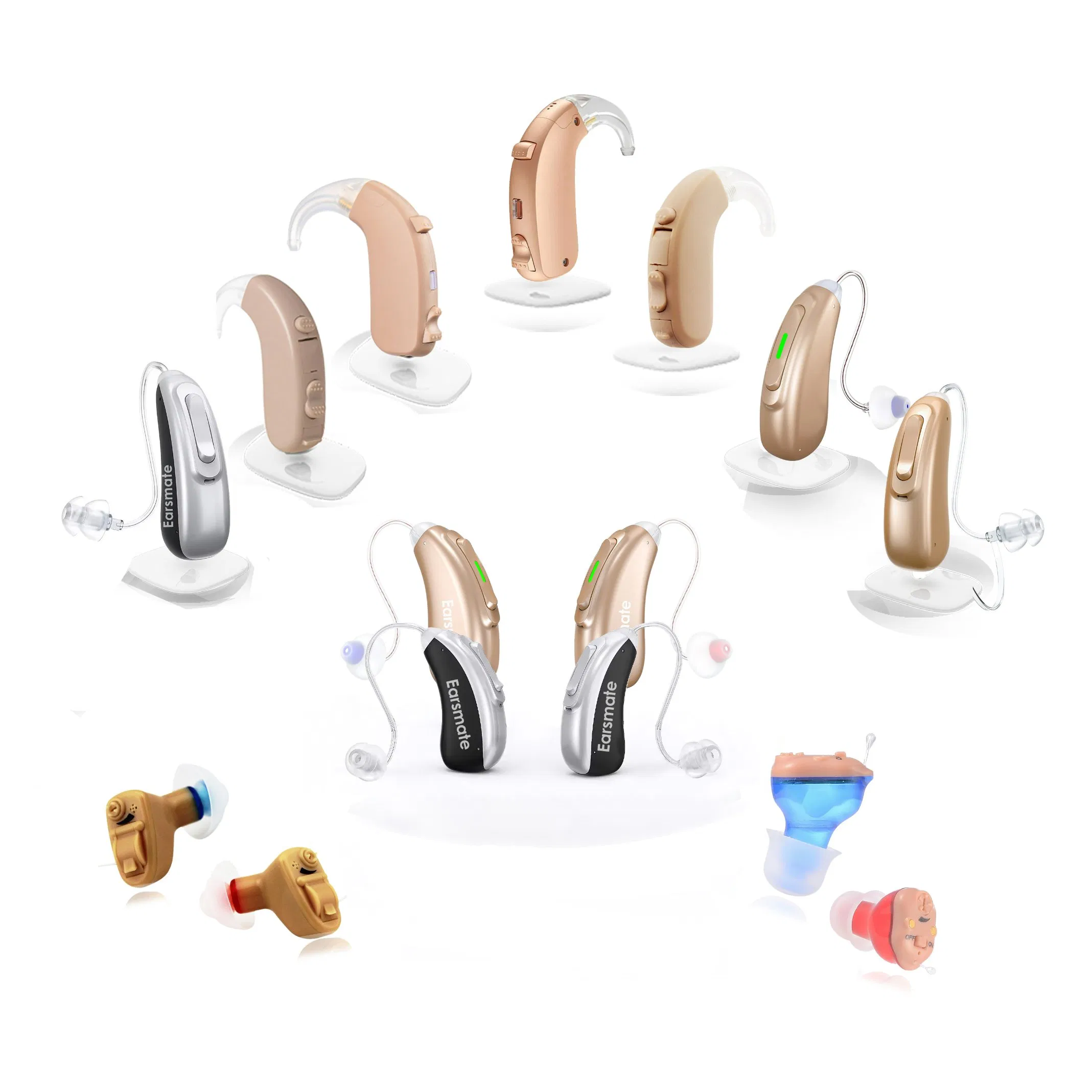 Цифровой слуховой аппарат Earsmate G26 с заушным креплением