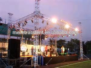 Event Roof Portable Folding Stage Spigot Lighting DJ Concert Aluminum Truss