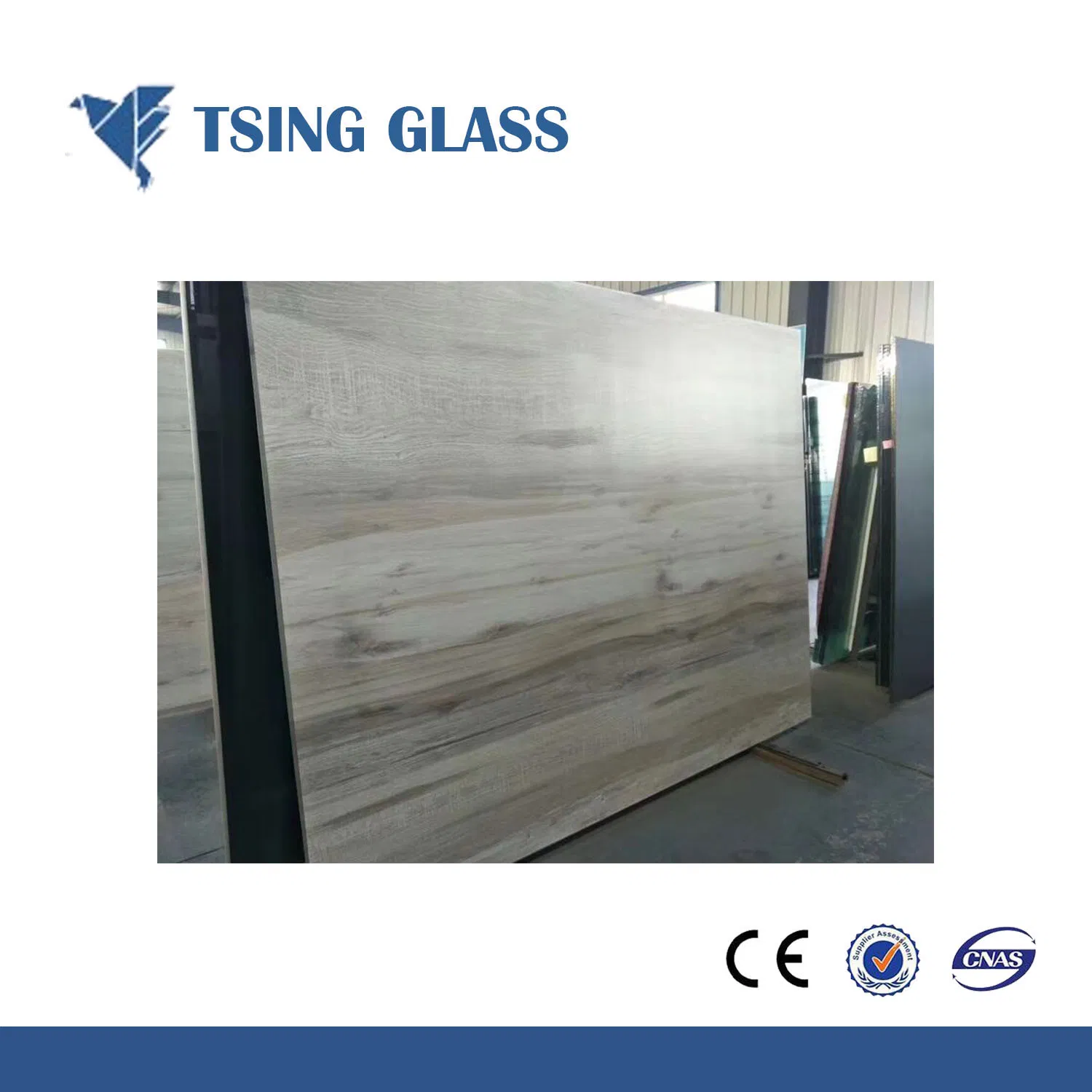 Hot Painted Art Furniture Shellf Tempered Glass