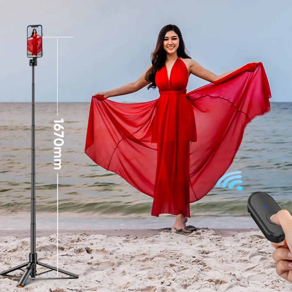 Магнитный монопод-штатив с выдвижной ручкой