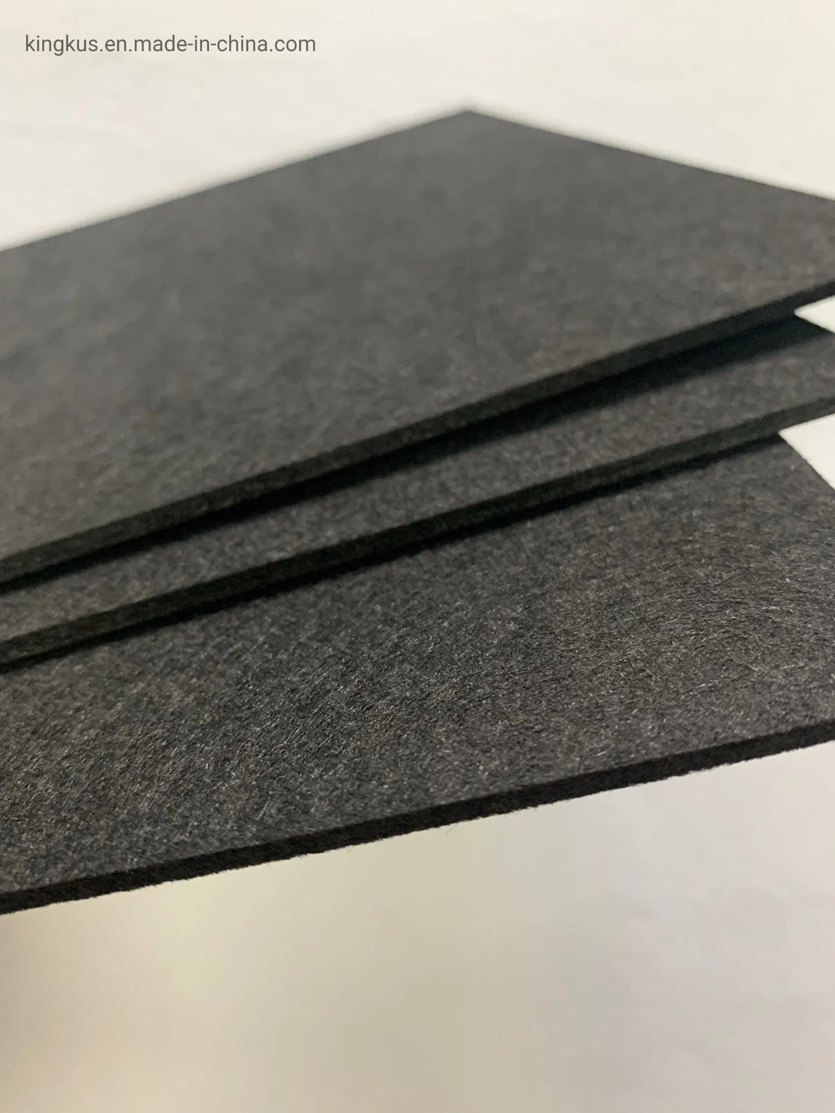 Customize 3mm Black Sound Absorption Pet Acoustic Panels Polyester Felt Acoustic Panels