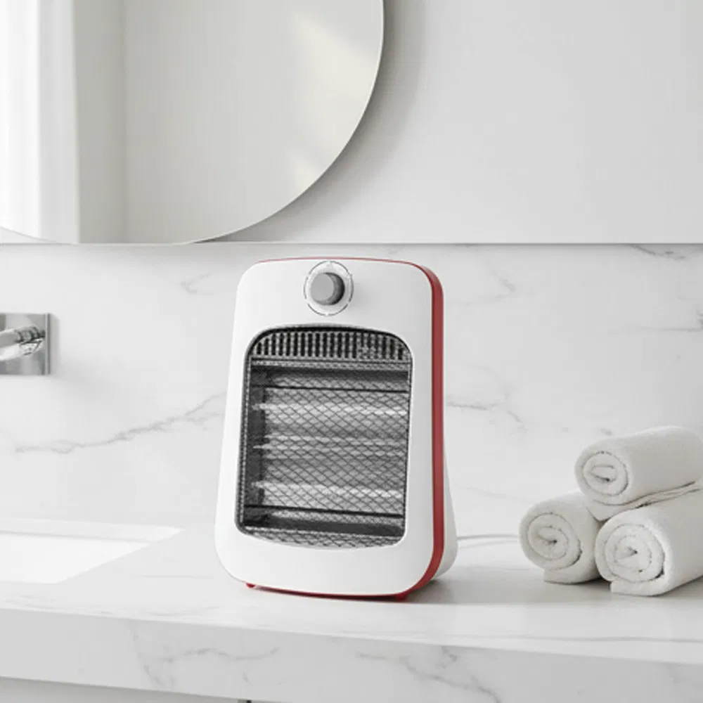 Balanced Heating 800W Quartz Dual Output Indoor Heater