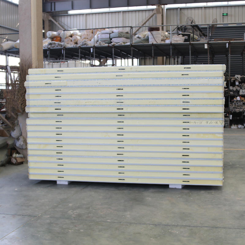 PUR PIR Puf Cold Room Wall Panel Easy Install Fireproof Camlock PU Sandwich Panels for Cold Room