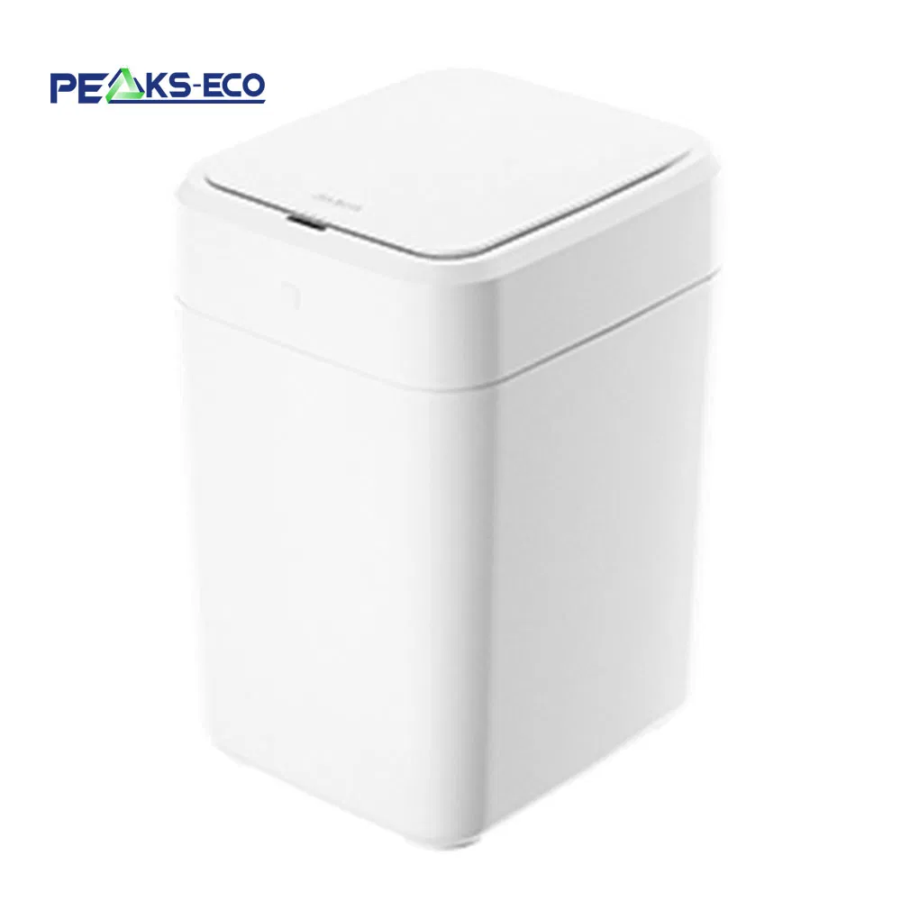 Environmentally-Friendly Auto Inductive Smart Trash Can Waste Dustbin with Lid for Office Hotel Rooms