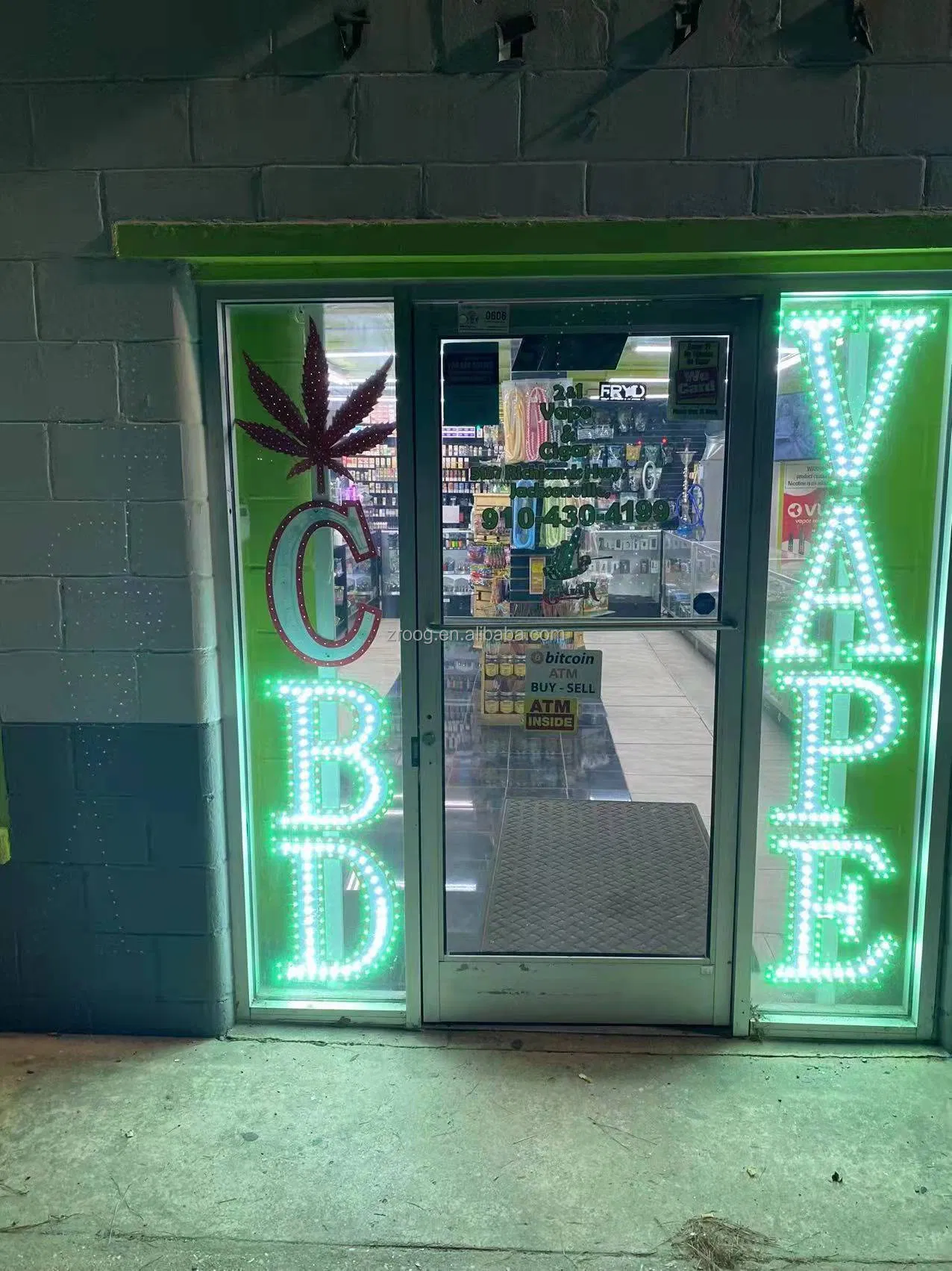 Custom Backlit 3D Business Sign Logo LED Metal Light up Letters Acrylic Sign