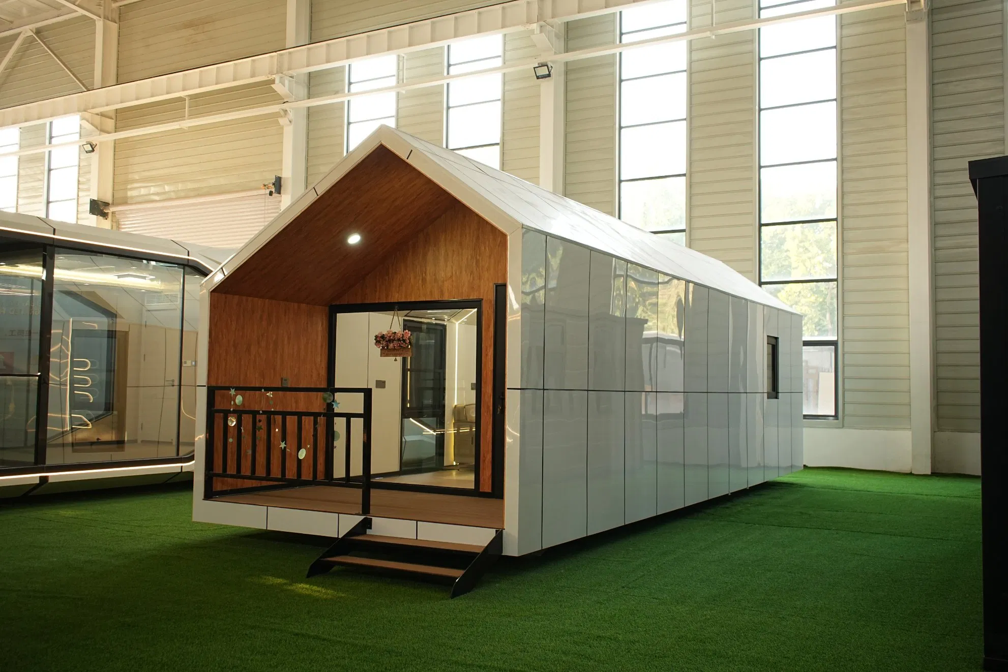 Flat Pack Lucury Prefab Mobile Modular Expandable Container House Prefabricated Vacation House