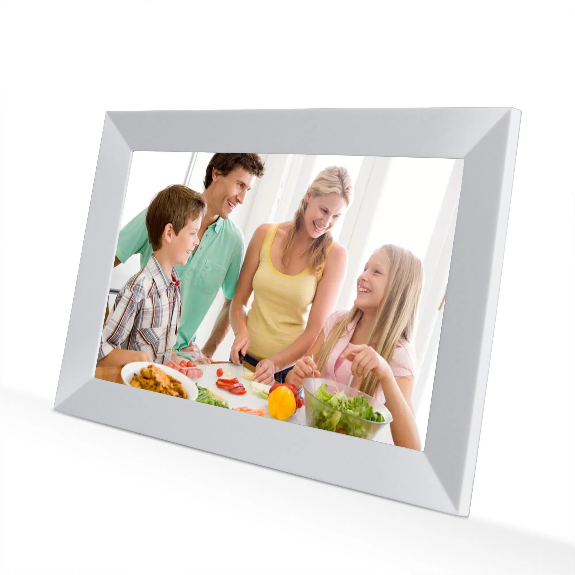 HD IPS Screen 10 Inch Digital Photo Frame with WiFi Function and Frameo APP