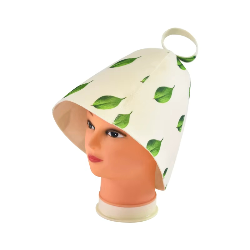 Handcraft Manufacturer Custom Top Quality Wool Patterns Bath and Sauna Hat