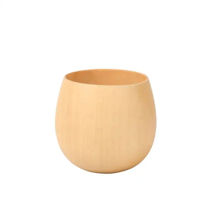 Японская деревянная кружка для кофе и чая 250 мл